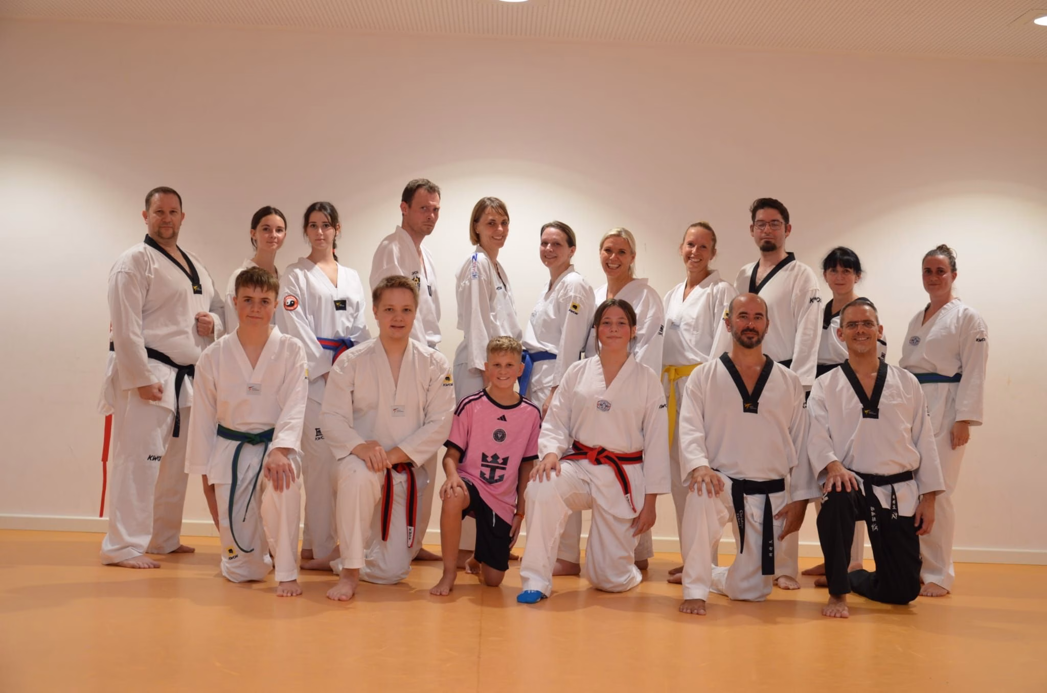 Erstes Taekwondo Training