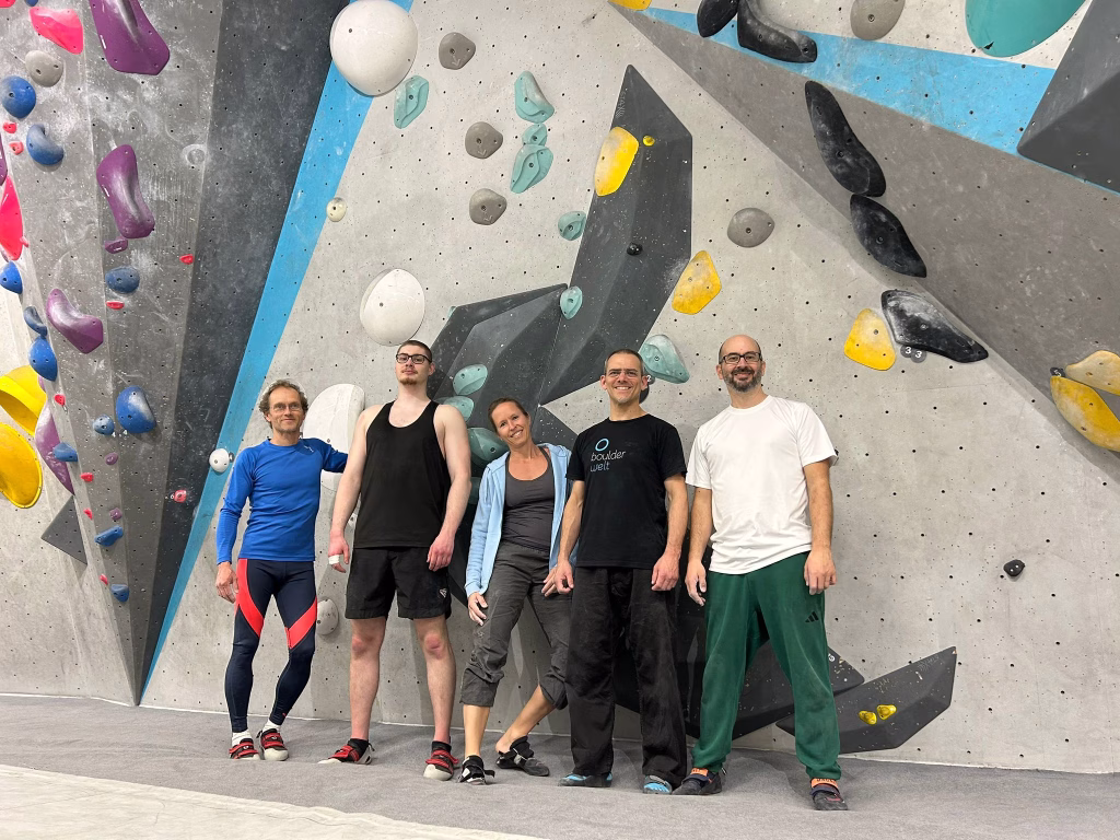 Bouldern Vereinsleben